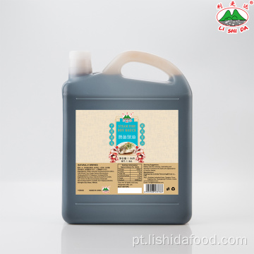 5LBS frasco plástico molho de soja peixe cozido no vapor